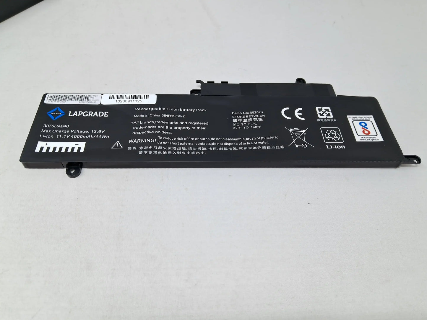 Lapgrade Battery for Dell Inspiron 11 3147 3148 3157 INSPIRON 13 7347 7348 43Whr 3 CELL Battery-4K8YH/GK5KY