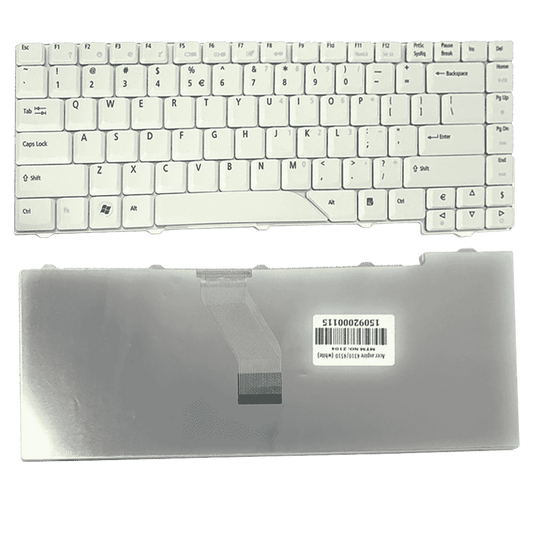 Lapgrade Acer Aspire 4310, 4510, 5710, 5920, 4710, 4920 Series White Laptop Keyboard
