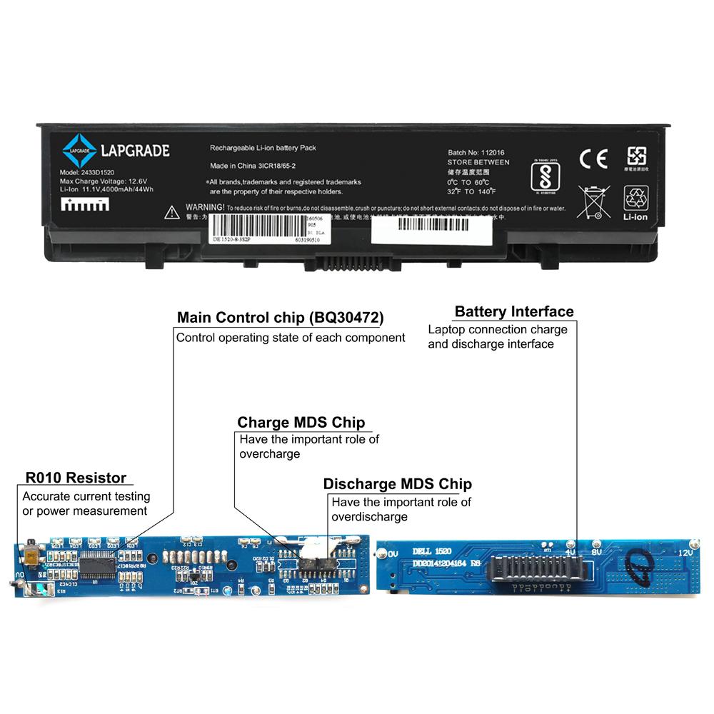 Lapgrade Battery for HP PH06 NB 420/425 4520s/4720s Series 6 Cell (BQ350AA)