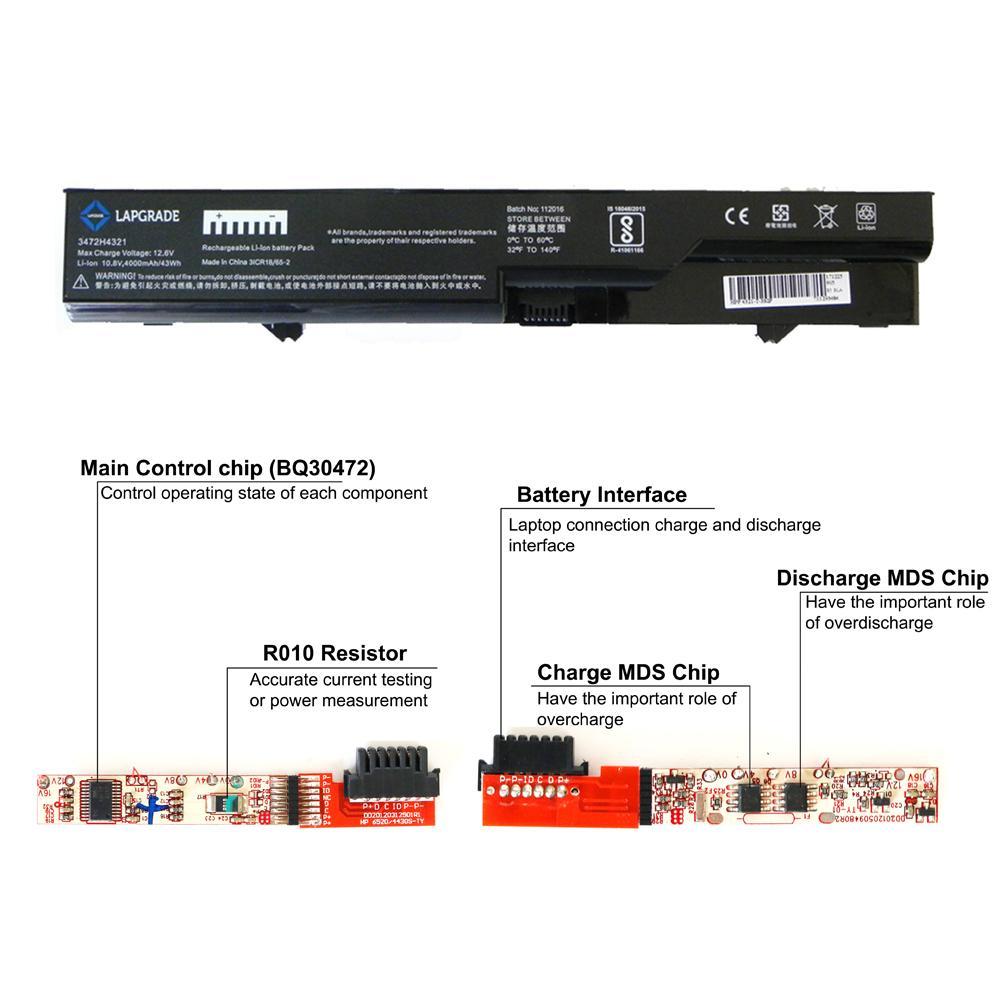 Lapgrade Battery for HP 420 425 4320T 620 625 Series