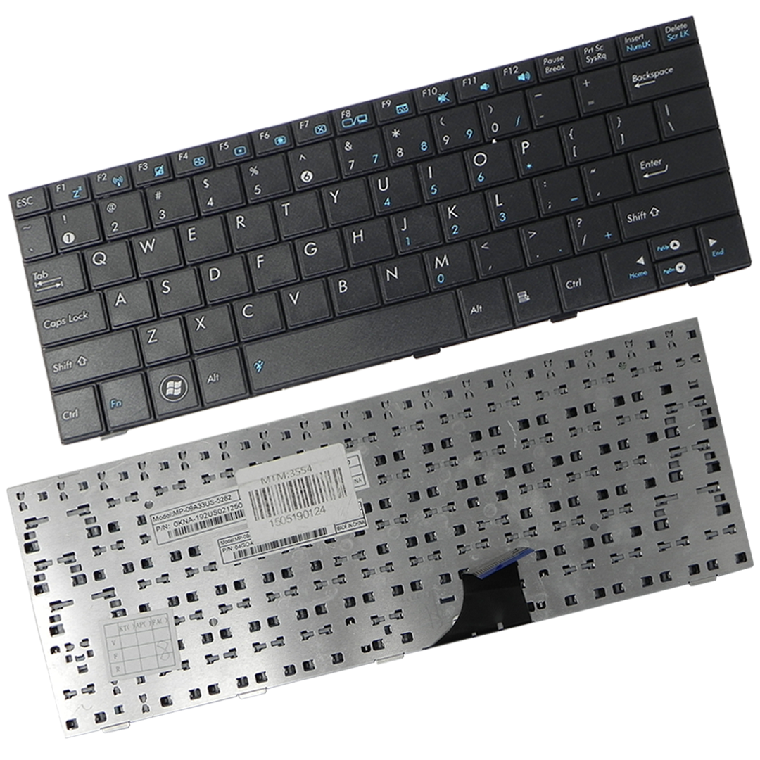 Lapgrade Asus Eee PC 1005HA, 1005HAB Series (MP-09A33US-5283) Laptop Keyboard