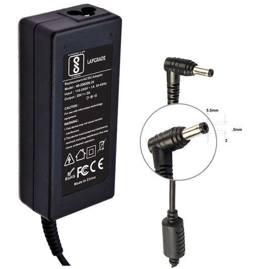 LAPGRADE Adapter Charger for Lenovo Ideapad S100 S205 Series