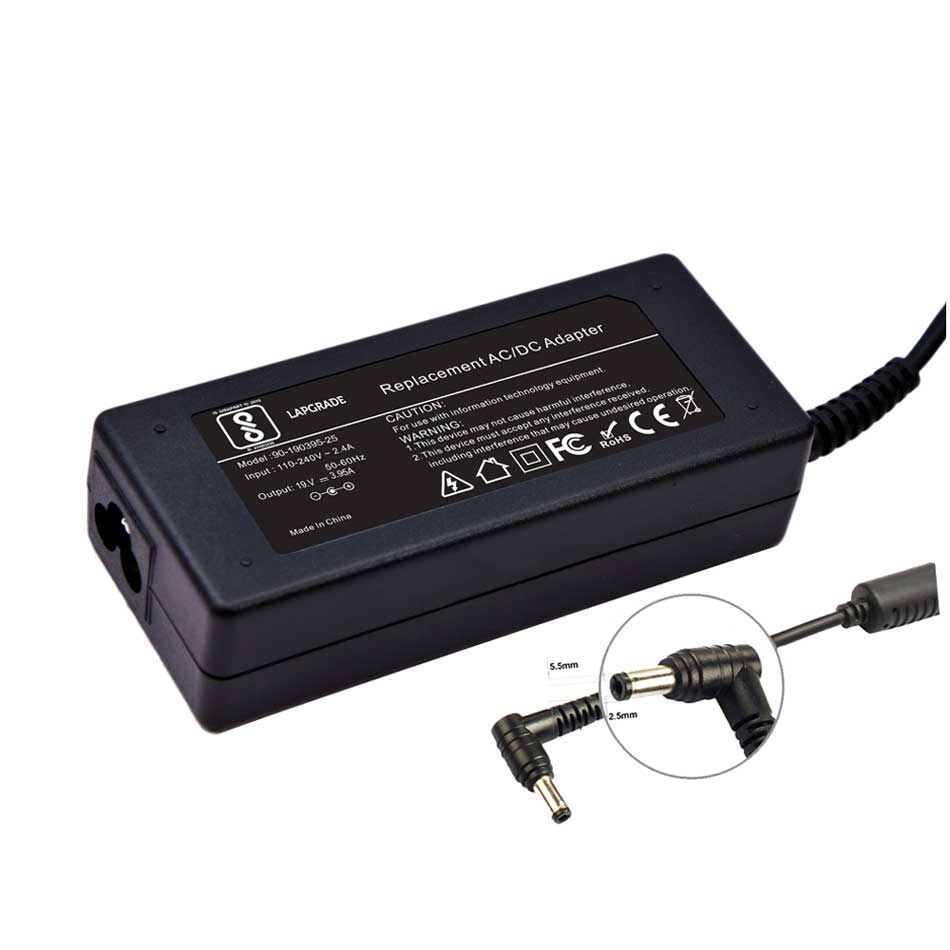 LAPGRADE Adapter Charger for Toshiba Satellite A550 A660 Series