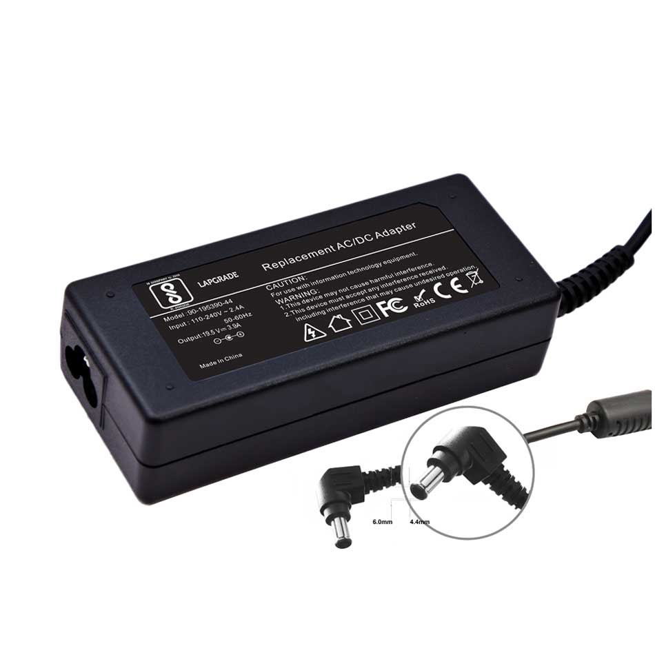 LAPGRADE 19.5V 3.9A Adapter Charger for Sony Vaio PCG-NV, PCG-R, E Series Laptops & Notebooks.