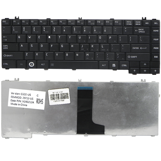 Lapgrade Toshiba Satellite L600D, L605, L605D, L630, L635 Series Laptop KeyBoard