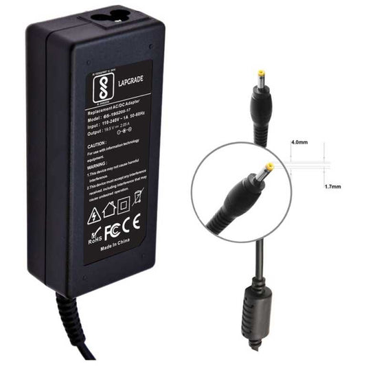 Lapgrade Adapter Charger for Compaq Mini CQ10-500 PC series