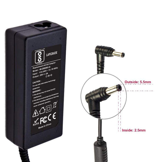 LAPGRADE Adapter Charger for Asus Eee PC 1005HA Series