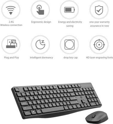 HP CS10 Wireless Combo Keyboard and Mouse-7YA13PA