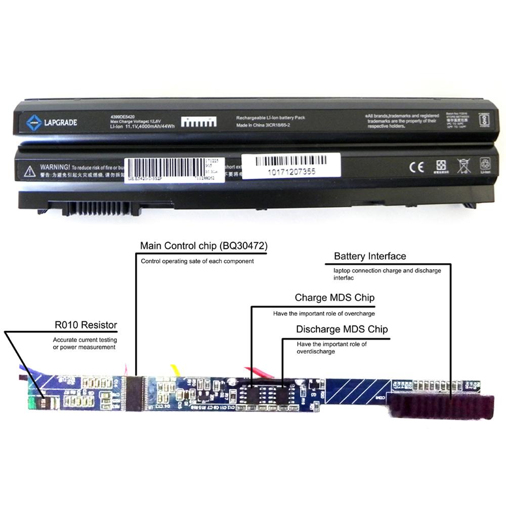 Lapgrade Battery for Dell Inspiron 15R (5520) 15R (7520) 17R (5720) 17R (7720) Series