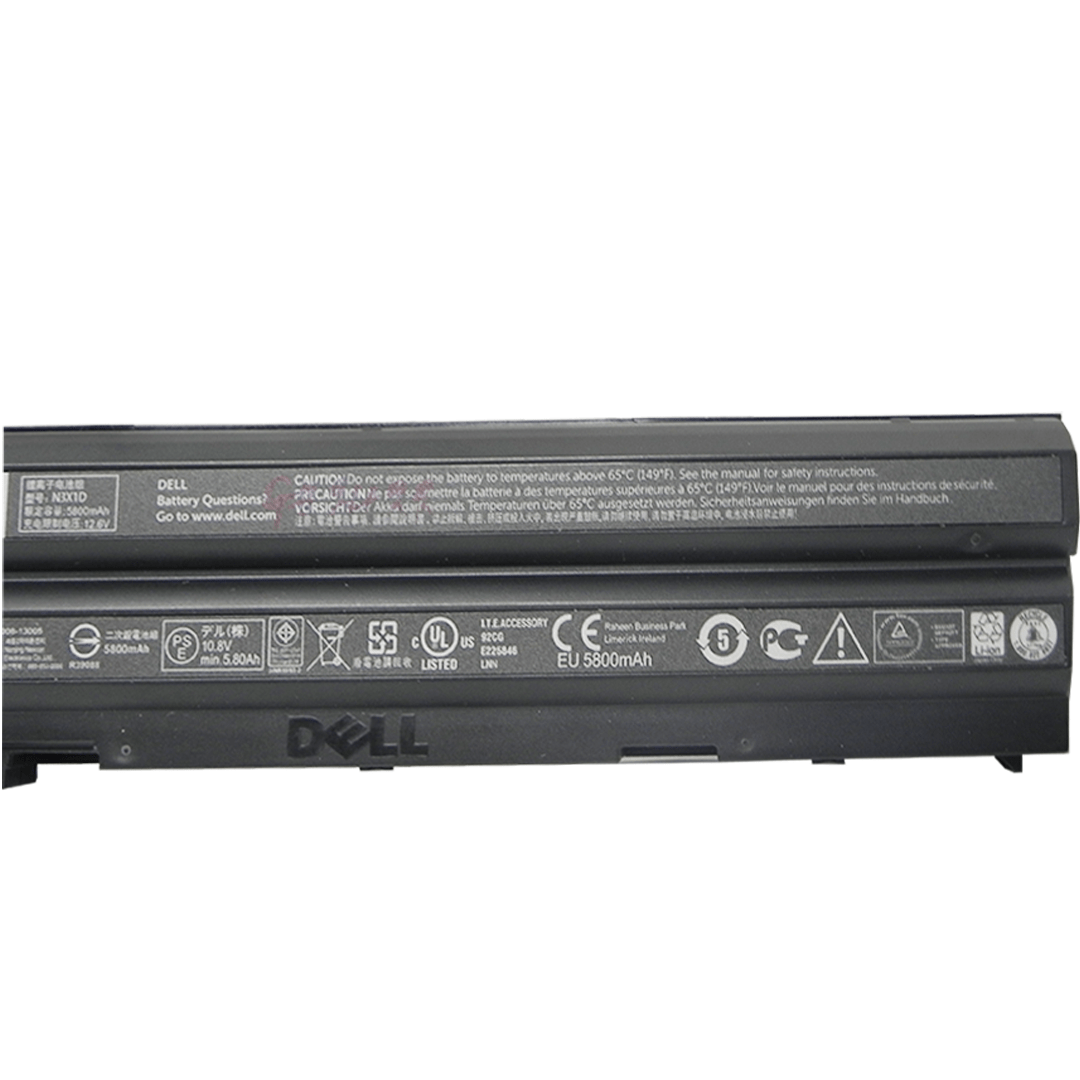 Dell Original 6 Cell 10.8V 65WHr Laptop Battery for Latitude E6430, E6430 ATG, E6430s