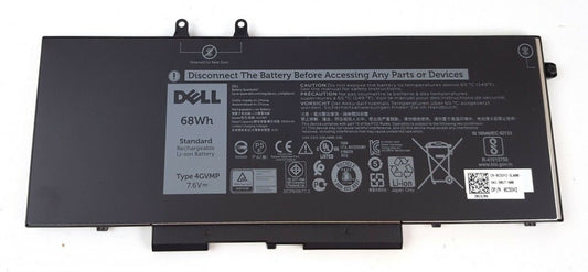 Dell Precision 3540 4 Cell 68Wh 7.6V Battery