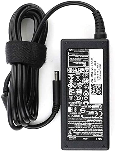 Dell DELL-65 WATT Original Laptop AC Adapter Small Pin - Black (MGJN9)