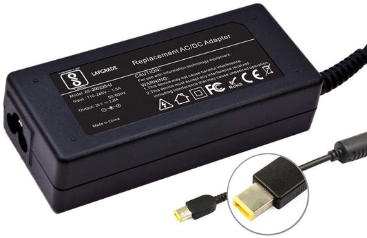 LAPGRADE Adapter Charger for Lenovo Thinkpad, Ideapad Yoga, Essentinal Series