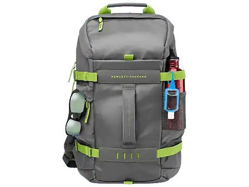 HP 15.6 Green/Gray Odyssey Backpack-L8J89AA