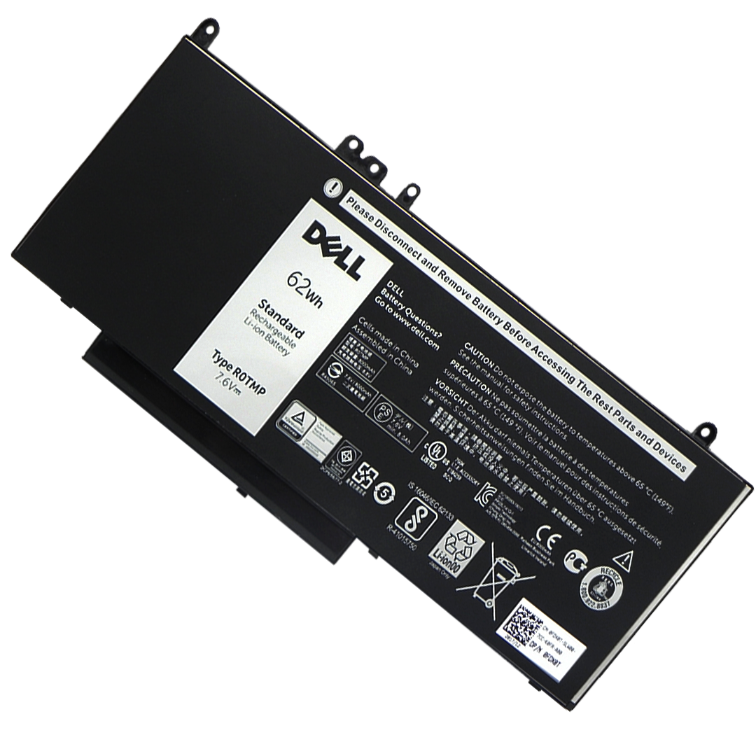 Dell Original 4 Cell 7.6V 62WHr Laptop Battery for Latitude E5450, E5470