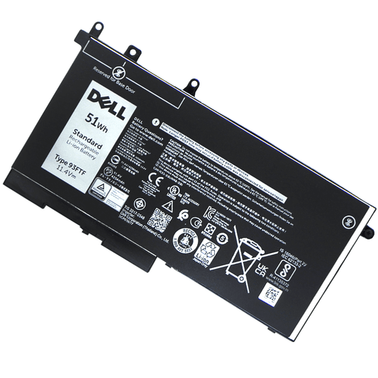 Dell Original 3 Cell 11.4V 51WHr Laptop Battery for Latitude E5280, E5288, E5480