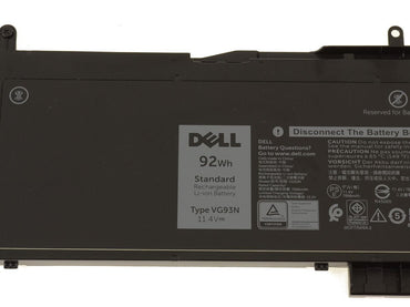Dell Latitude 5580 Precision 15 3520 11.1V 92Wh Battery-WFWKK/VG93N