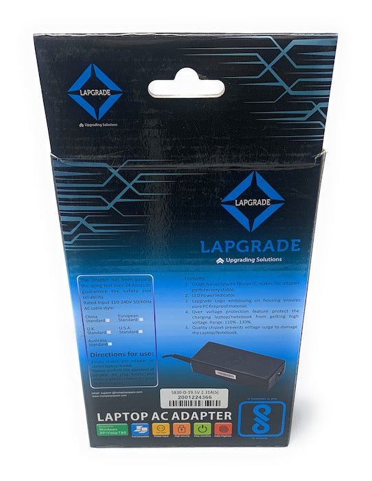 Lapgrade Charger for Dell Optiplex 3020, 7040, 9020 Series