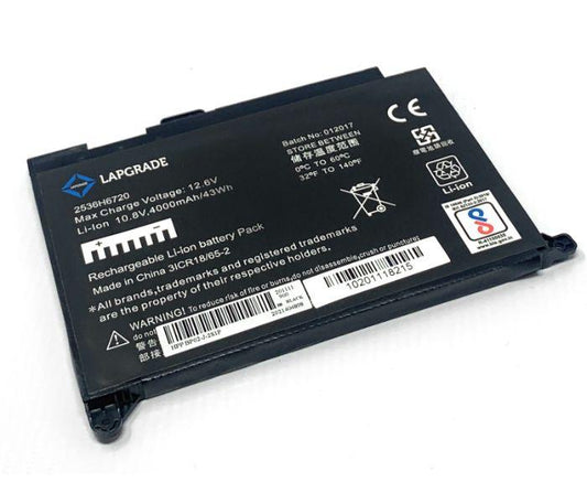 Lapgrade Battery For HP Pavilion 15-AW 15AU Series(BP02XL)