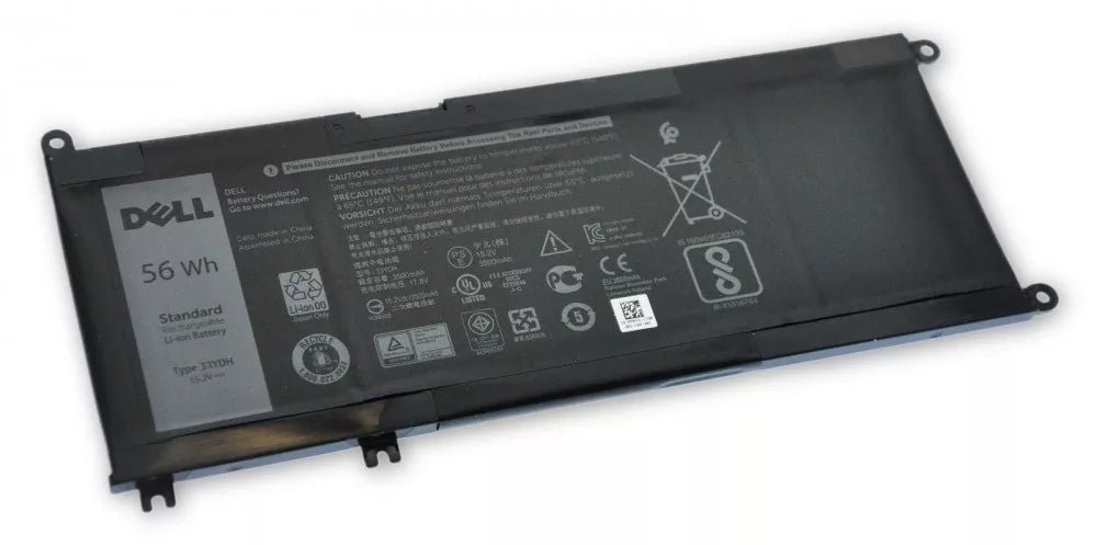 Dell Original 4 Cell 15.2V 56WHr Laptop Battery for Inspiron 17 7778, 7779, 7786