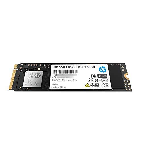 HP EX900 M.2 120GB PCIe 3.1 x 4 NVMe 3D TLC NAND Internal Solid State Drive (SSD)-2YY42AA