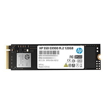 HP EX900 M.2 120GB PCIe 3.1 x 4 NVMe 3D TLC NAND Internal Solid State Drive (SSD)-2YY42AA