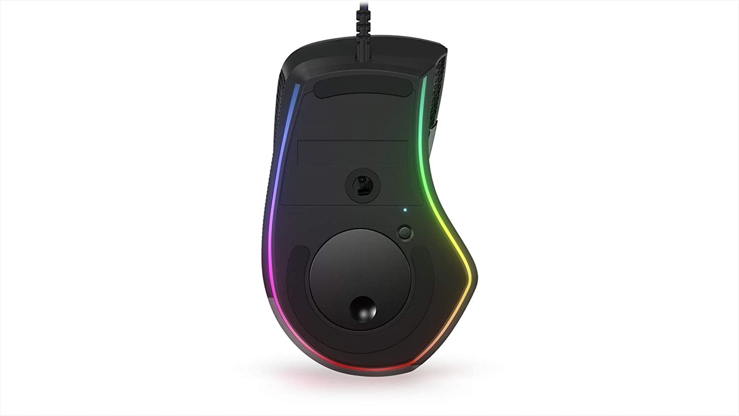 Lenovo Legion M500 RGB Gaming Mouse, (Black with Iron Grey Cover)