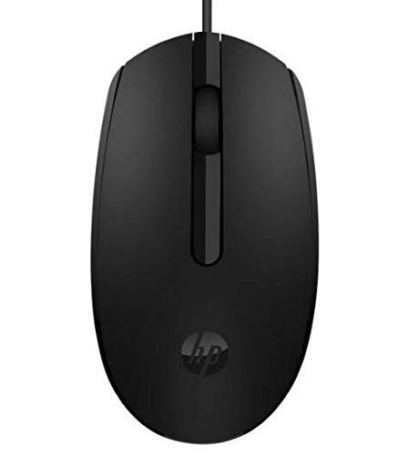 HP Wired Mouse M10 (Black)-7YA10PA