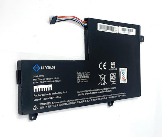 Lapgrade Battery for Lenovo Flex 3-1470 Flex 3-1570 Edge 2-1580 Series-L14L3P21