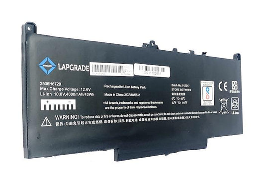 Lapgrade Battery For Dell Latitude E7270 E7470 battery-MC34Y