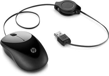 HP Retractable Wired Mouse 100-6GJ71AA