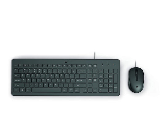 HP 150 USB Wired Keyboard and Mouse Combo-240J7AA