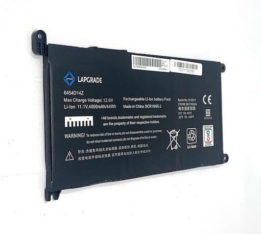 Lapgrade battery for Dell Inspiron 5485 5491 5493 5584 Vostro 5481 5490 Series