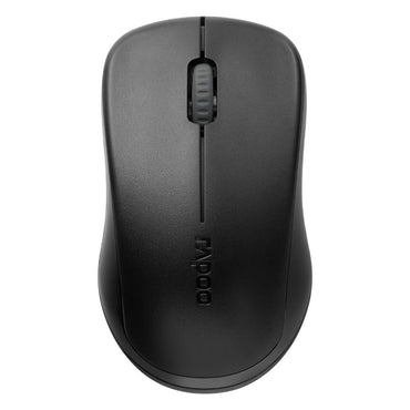 RAPOO 1620 wireless Mouse , 2.4 GHz with USB Nano Receiver, Optical Tracking, Ambidextrous, PC/Mac/Laptop - Black