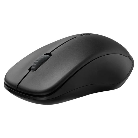 RAPOO 1620 wireless Mouse , 2.4 GHz with USB Nano Receiver, Optical Tracking, Ambidextrous, PC/Mac/Laptop - Black
