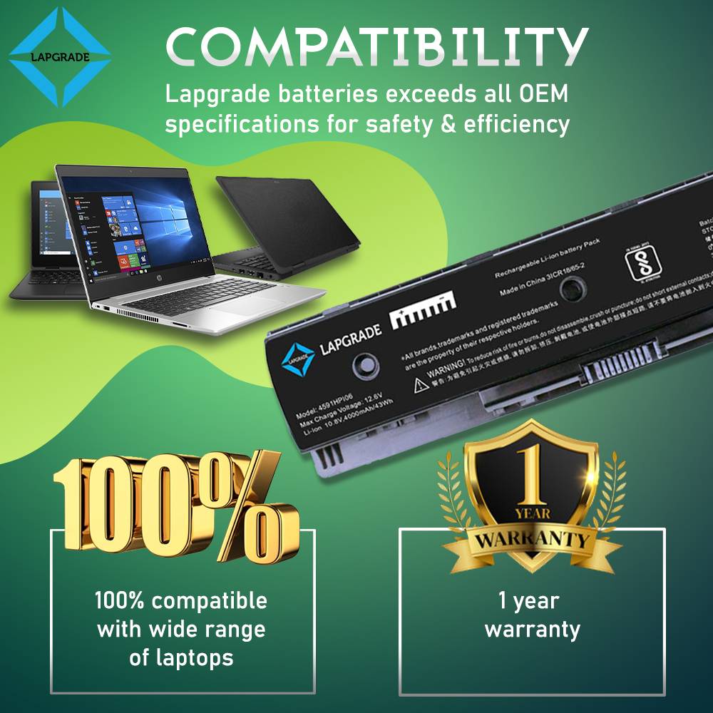 Lapgrade Battery for HP Envy14 15 17 Series