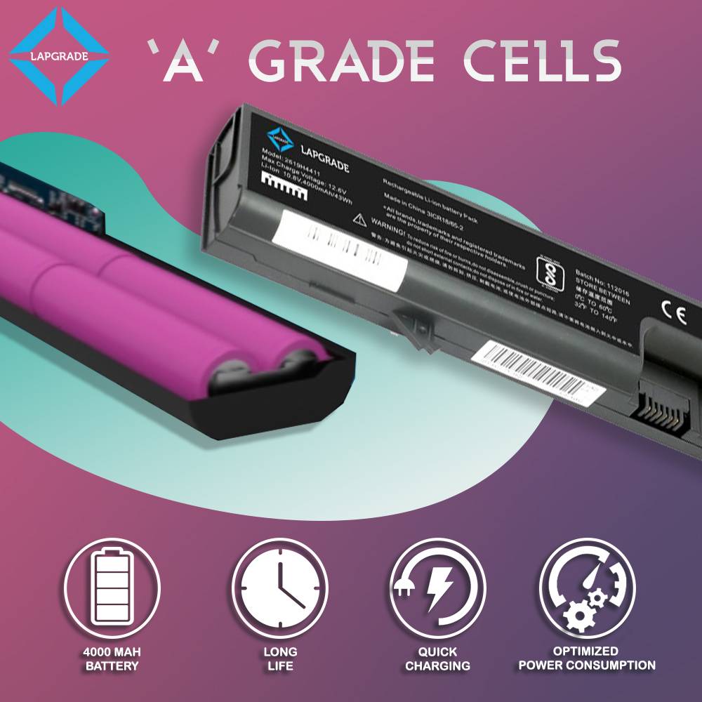 Lapgrade Battery for HP 4410t Mobile Thin Client HP ProBook 4405 4406 4412 Series