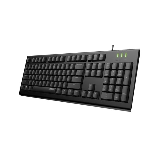 Rapoo NK1800 Spill Resistance Wired USB Keyboard