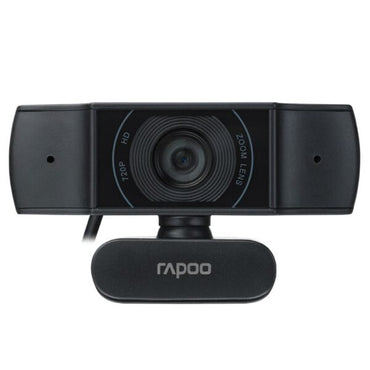 RAPOO C200 USB Computer Camera, Built-in Dual Noise Reduction Mics, 89-degree Wide Angle, Plug and Play, for Zoom/Skype/Teams, Conferencing and Video Calls
