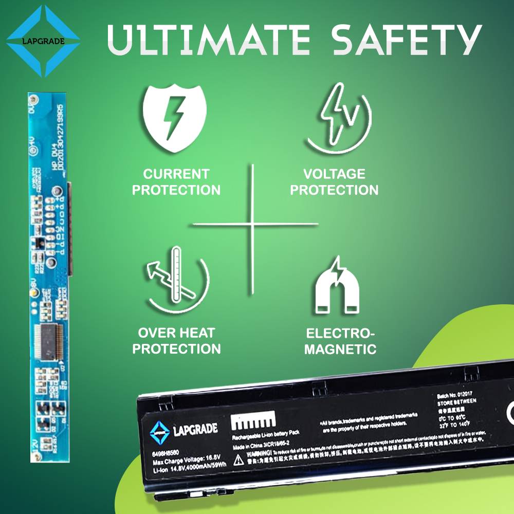 Lapgrade Battery for HP EliteBook 8560W 8770W VH08-(QK641AA)