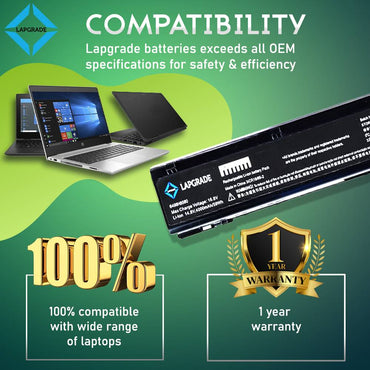 Lapgrade Battery for HP EliteBook 8560W 8770W VH08-(QK641AA)