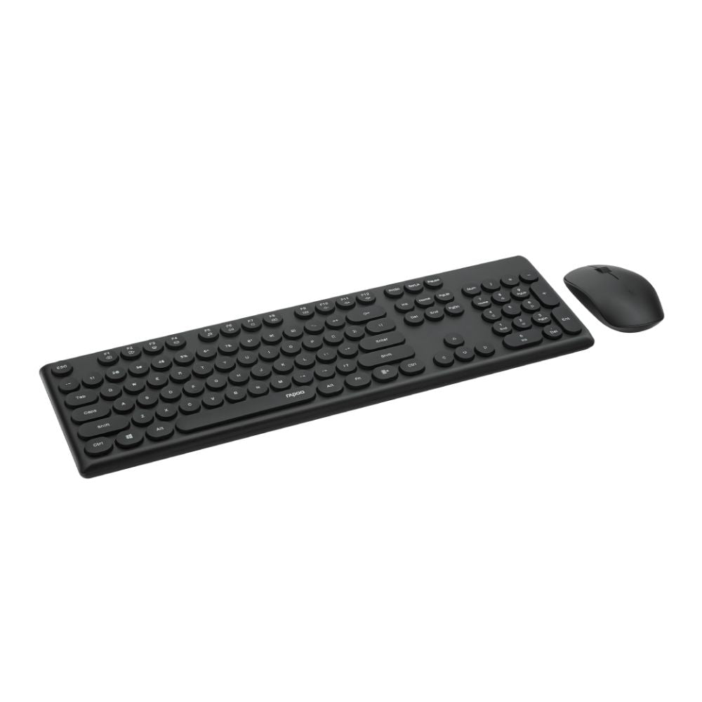 Rapoo X260 Wireless Keyboard and Mouse Combo set 2.4 Ghz with Type Writer Key