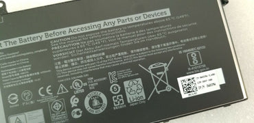 Dell Original 3 Cell 11.4V 51WHr Laptop Battery for Latitude 5400 Precision 3540