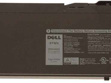 Dell Original 3 Cell 11.4V 97WHr Laptop Battery for Latitude 5501 5511