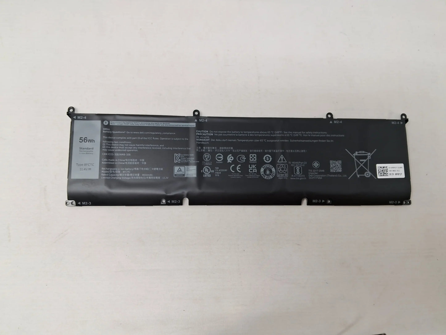 Dell XPS 15 9500 Series 3 Cell 56Whr battery-P8P1P