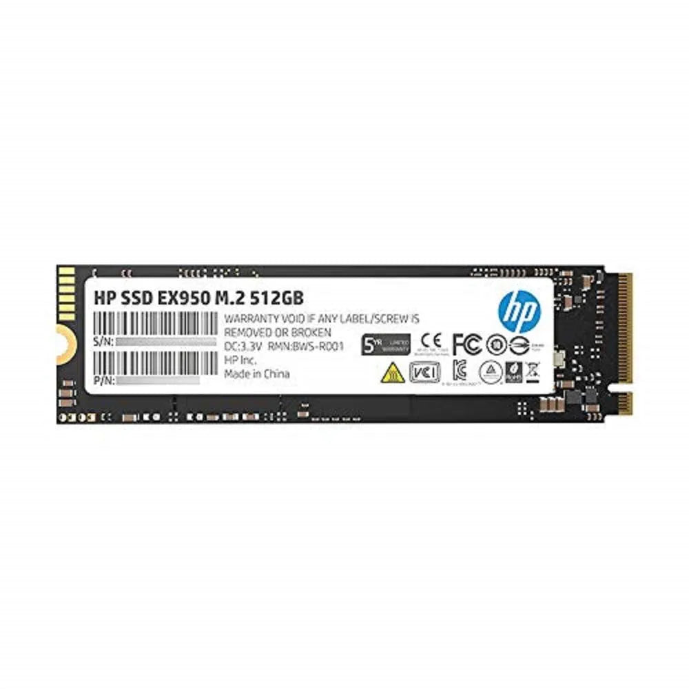 HP EX950 M.2 512GB PCIe 3.1 x4 NVMe 3D TLC SSD Internal SSD – My