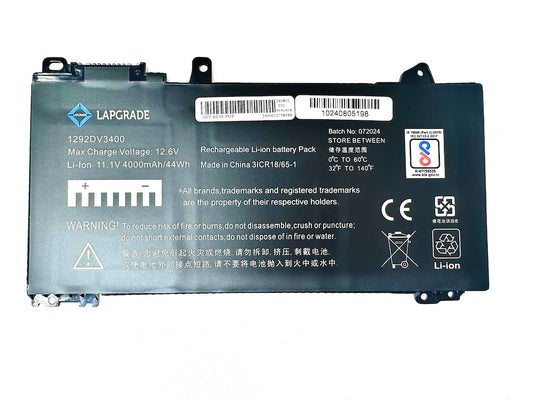 Lapgrade Battery For HP ProBook 430 G6 440 G6 450 G6 Series-RE03XL