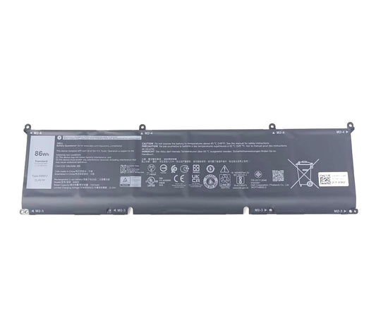 Dell Original 6 Cell 11.4V 86WHr Laptop Battery for Alienware M15 M17 R3 Precision 5550