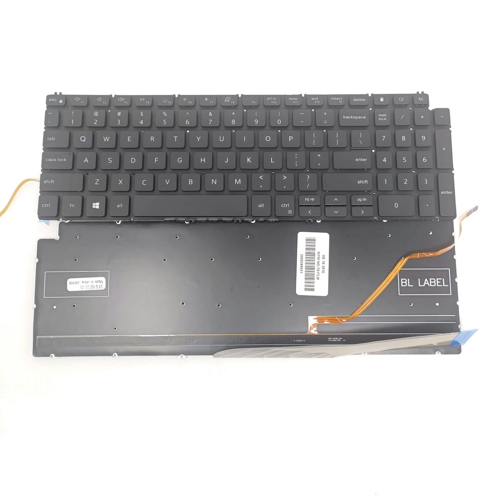 Lapgrade Dell inspiron 3510 Laptop Keyboard with Backlit