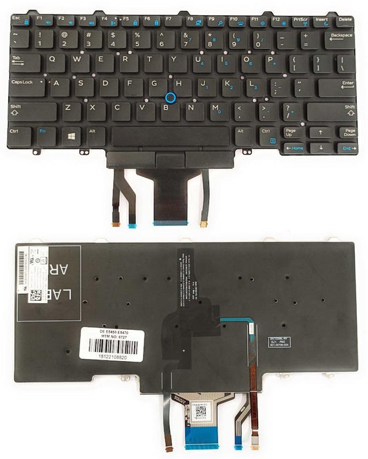 Lapgrade Dell Latitude E5450, E5470, E5480, E7470, E7480 Series (D19TR) Laptop Keyboard